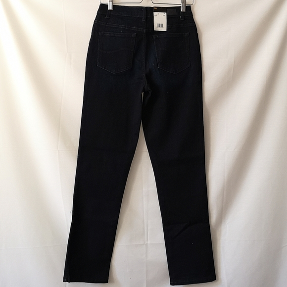 LEE Women's Jeans NWT Size 6 (long) Dark Blue - Picture 4 of 6